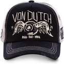 cappellino-trucker-nero-crew4-di-von-dutch
