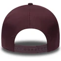 cappelli-curva-rosso-snapback-granate-ripstop-a-frame-dei-los-angeles-dodgers-mlb-di-new-era