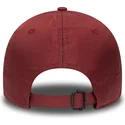cappelli-curva-rosso-cinghia-regolabile-granate-negro-9forty-ripstop-dei-new-york-yankees-mlb-di-new-era