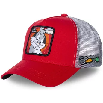 Cappellino trucker rosso Bugs Bunny BUG1 Looney Tunes di Capslab
