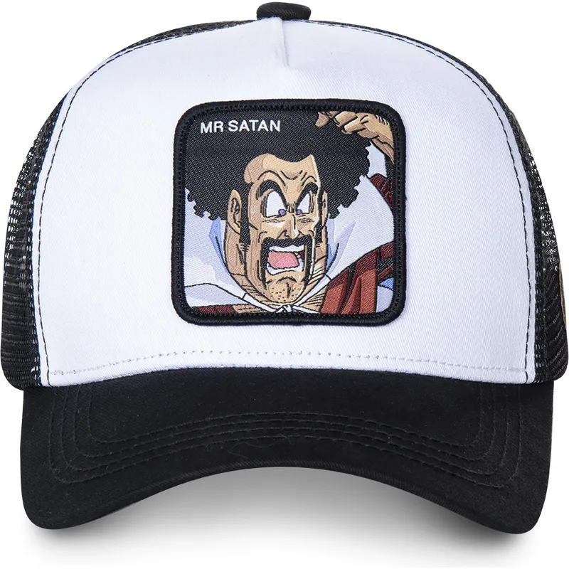 cappelli-curva-bianco-snapback-mr-satan-dragon-ball-di-capslab