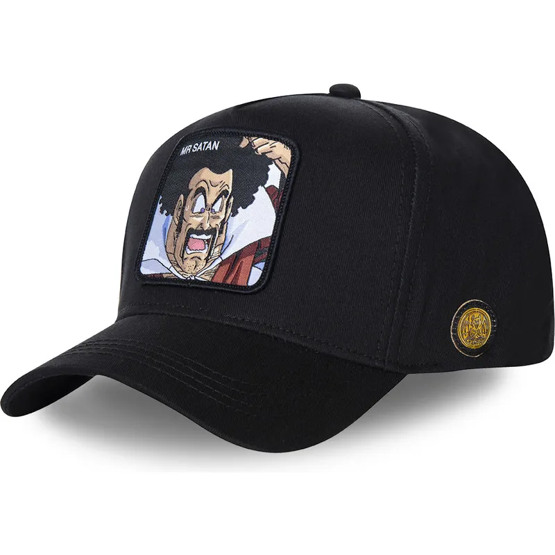 cappelli-curva-nero-snapback-mr-satan-dragon-ball-di-capslab
