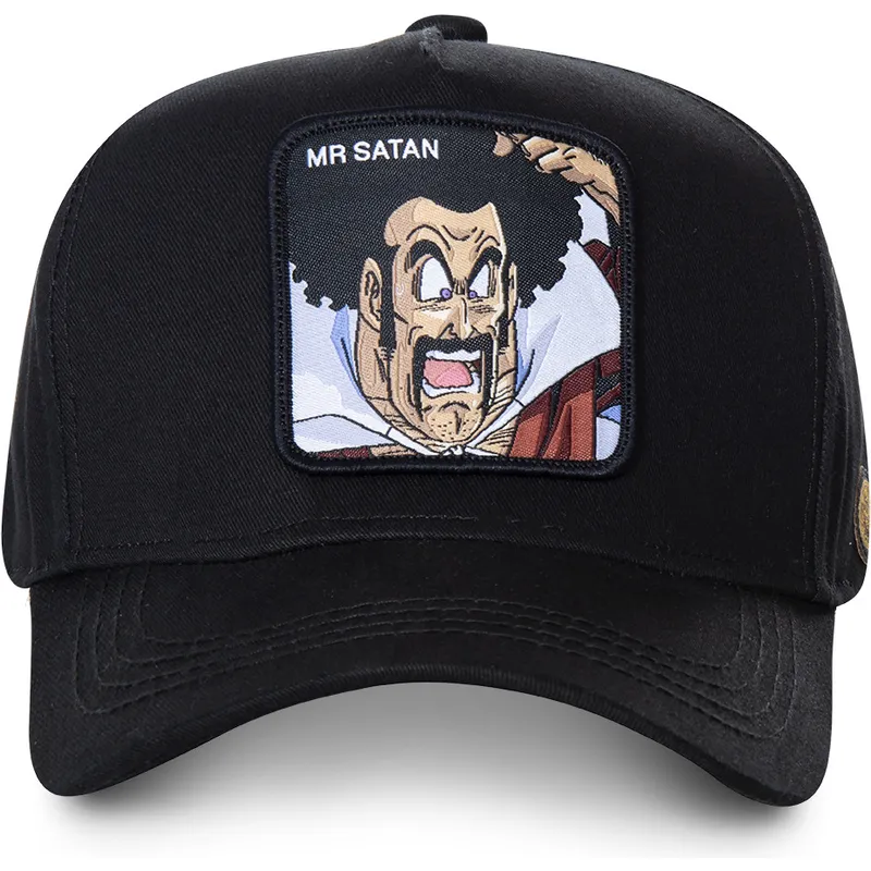 cappelli-curva-nero-snapback-mr-satan-dragon-ball-di-capslab