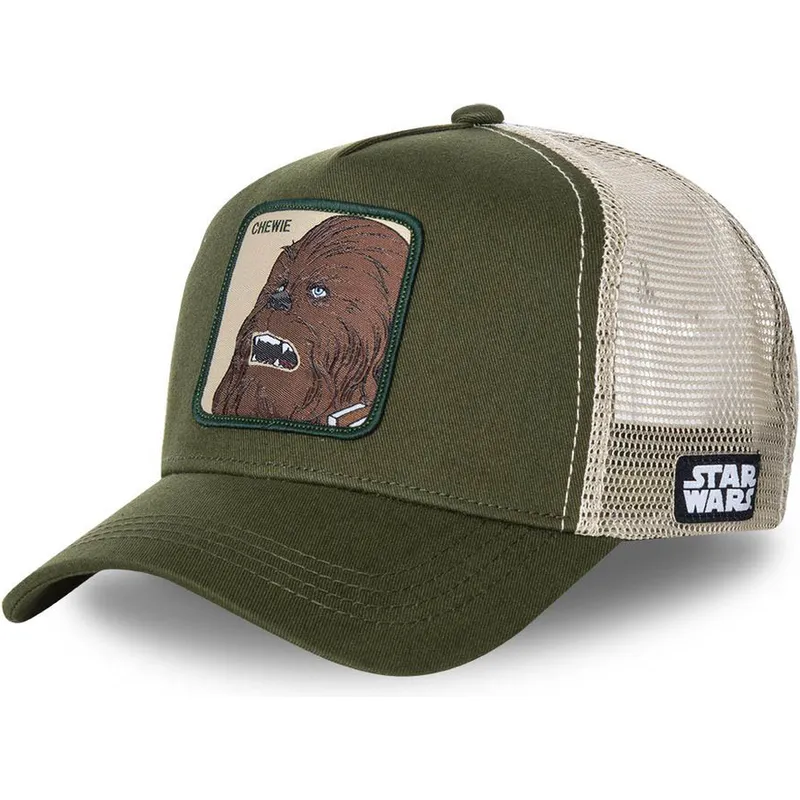 cappelli-curva-verde-snapback-chewbacca-star-wars-di-capslab cappelli-curva-verde-snapback-chewbacca-star-wars-di-capslab