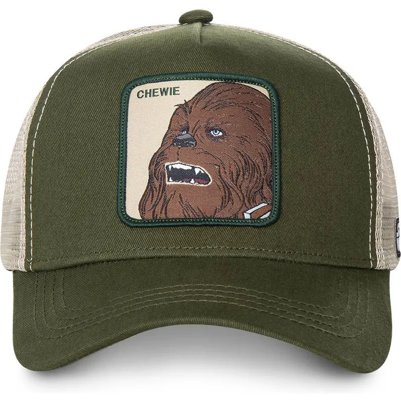 cappelli-curva-verde-snapback-chewbacca-star-wars-di-capslab cappelli-curva-verde-snapback-chewbacca-star-wars-di-capslab