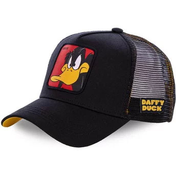 Cappellino trucker nero Daffy Duck DAF1 Looney Tunes di Capslab