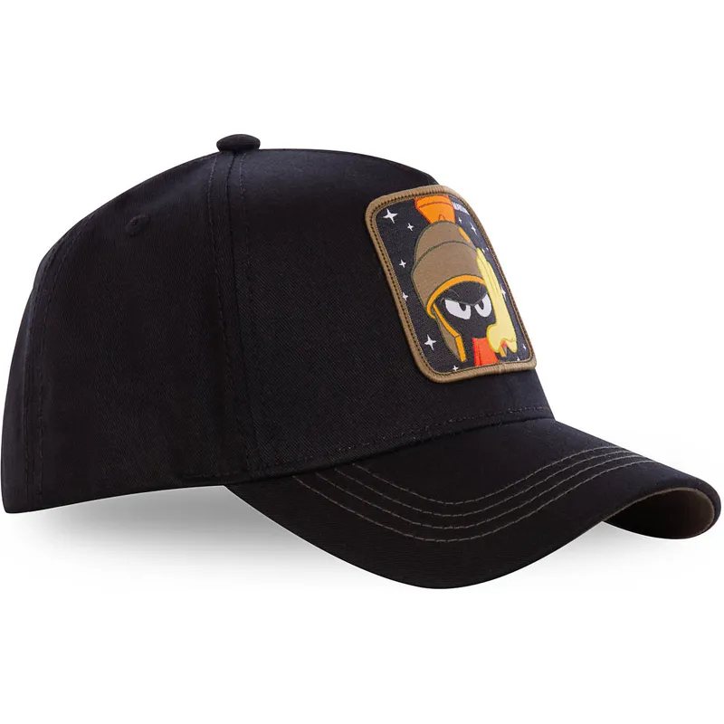 cappelli-curva-nero-snapback-marvin-il-marziano-looney-tunes-di-capslab