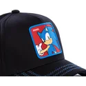 cappelli-curva-nero-snapback-sonic-sonic-the-hedgehog-di-capslab