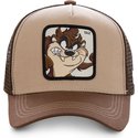 cappellino-trucker-marrone-diavolo-di-tasmania-taz2-looney-tunes-di-capslab