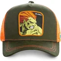 cappelli-curva-verde-snapback-blanka-street-fighter-di-capslab