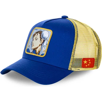 cappelli-curva-blu-snapback-chun-li-street-fighter-di-capslab