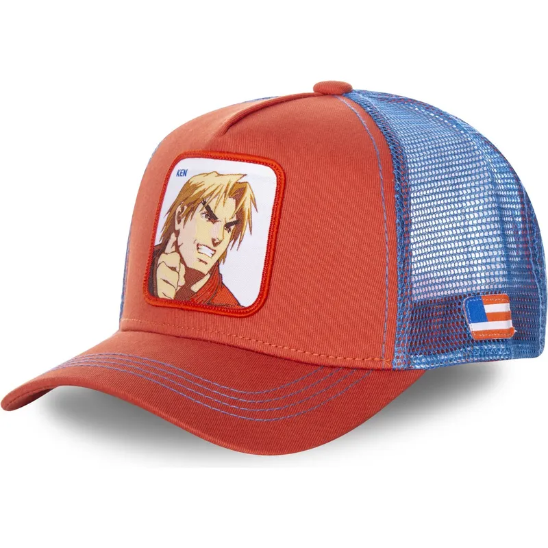 cappelli-curva-rosso-snapback-ken-masters-street-fighter-di-capslab