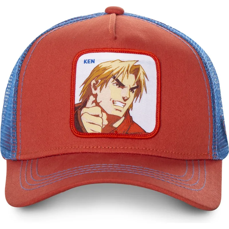 cappelli-curva-rosso-snapback-ken-masters-street-fighter-di-capslab