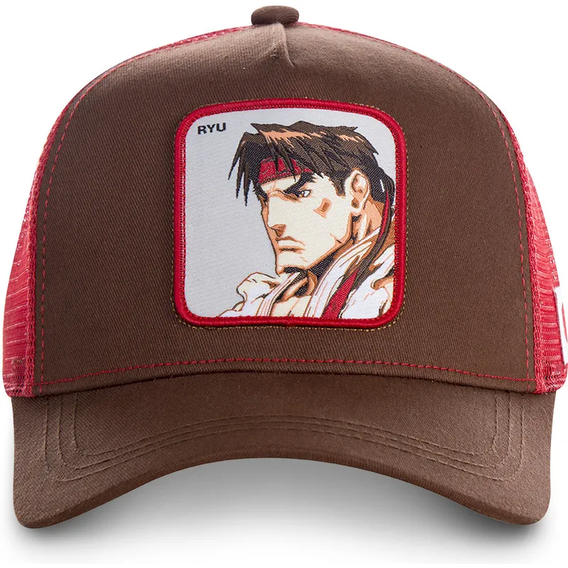 cappelli-curva-rosso-snapback-ryu-street-fighter-di-capslab cappelli-curva-rosso-snapback-ryu-street-fighter-di-capslab
