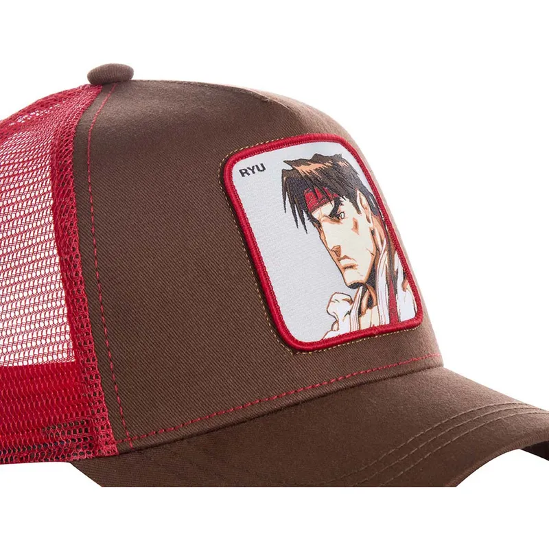 cappelli-curva-rosso-snapback-ryu-street-fighter-di-capslab cappelli-curva-rosso-snapback-ryu-street-fighter-di-capslab