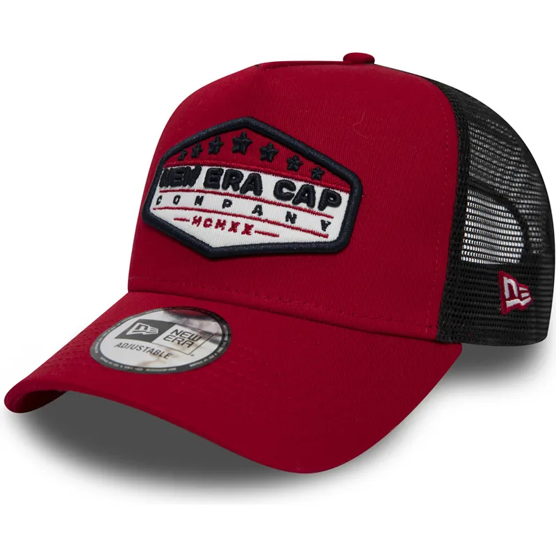 cappelli-curva-rosso-snapback-a-frame-di-new-era cappelli-curva-rosso-snapback-a-frame-di-new-era