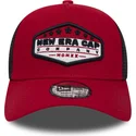 cappelli-curva-rosso-snapback-a-frame-di-new-era
