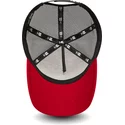 cappellino-trucker-rosso-patch-a-frame-di-new-era