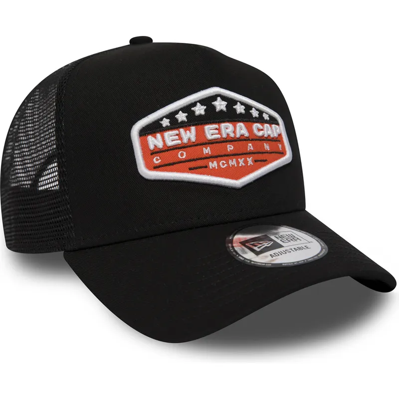 cappelli-curva-nero-snapback-a-frame-di-new-era