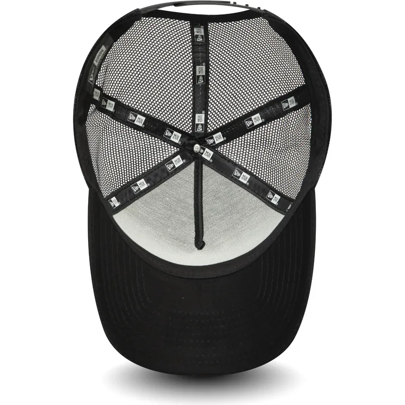 cappelli-curva-nero-snapback-a-frame-di-new-era