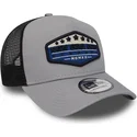 cappelli-curva-grigio-snapback-a-frame-di-new-era