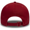 cappellino-curvo-rosso-regolabile-con-logo-nero-9forty-essential-dei-new-york-yankees-mlb-di-new-era