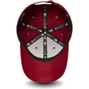 cappellino-curvo-rosso-regolabile-con-logo-nero-9forty-essential-dei-new-york-yankees-mlb-di-new-era