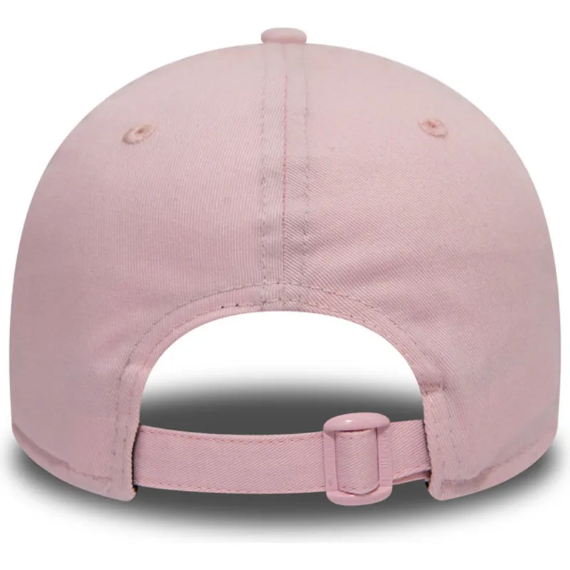 cappelli-curva-rosa-cinghia-regolabile-9forty-essential-dei-boston-red-sox-mlb-di-new-era