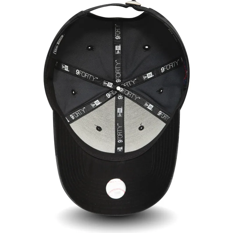 cappelli-curva-mimetizzazione-cinghia-regolabile-negro-negro-9forty-essential-dei-los-angeles-dodgers-mlb-di-new-era cappelli-curva-mimetizzazione-cinghia-regolabile-negro-negro-9forty-essential-dei-los-angeles-dodgers-mlb-di-new-era