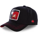cappelli-curva-nero-snapback-knuckles-the-echidna-sonic-the-hedgehog-di-capslab