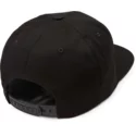 cappellino-visiera-piatta-nero-snapback-cresticle-black-on-black-di-volcom