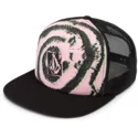cappellino-trucker-rosa-e-nero-liberate-coral-haze-di-volcom