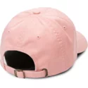 cappellino-visiera-curva-rosa-regolabile-good-mood-mellow-rose-di-volcom