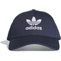 cappellino-visiera-curva-blu-marino-regolabile-trefoil-baseball-di-adidas