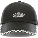 cappellino-visiera-curva-nero-regolabile-check-it-di-vans