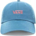 cappellino-visiera-curva-blu-regolabile-court-side-di-vans