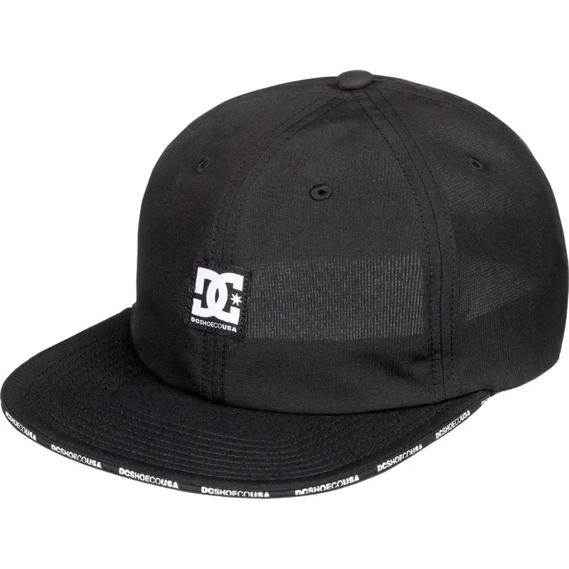 cappelli-piatta-nero-cinghia-regolabile-di-dc-shoes cappelli-piatta-nero-cinghia-regolabile-di-dc-shoes