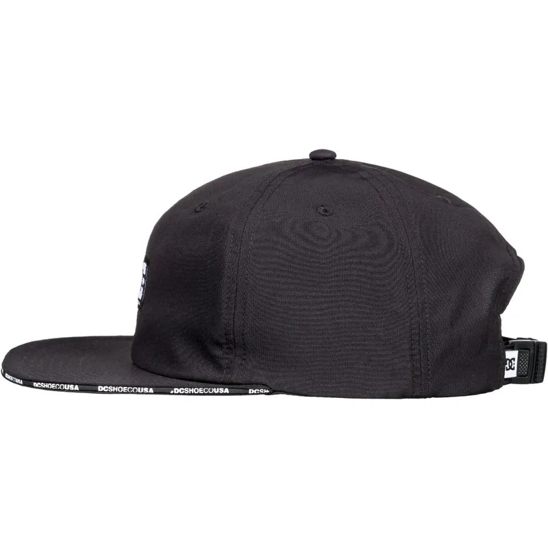 cappelli-piatta-nero-cinghia-regolabile-di-dc-shoes cappelli-piatta-nero-cinghia-regolabile-di-dc-shoes
