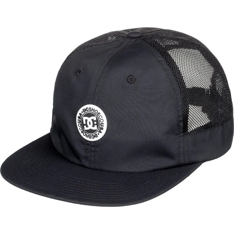 cappelli-piatta-nero-cinghia-regolabile-di-dc-shoes