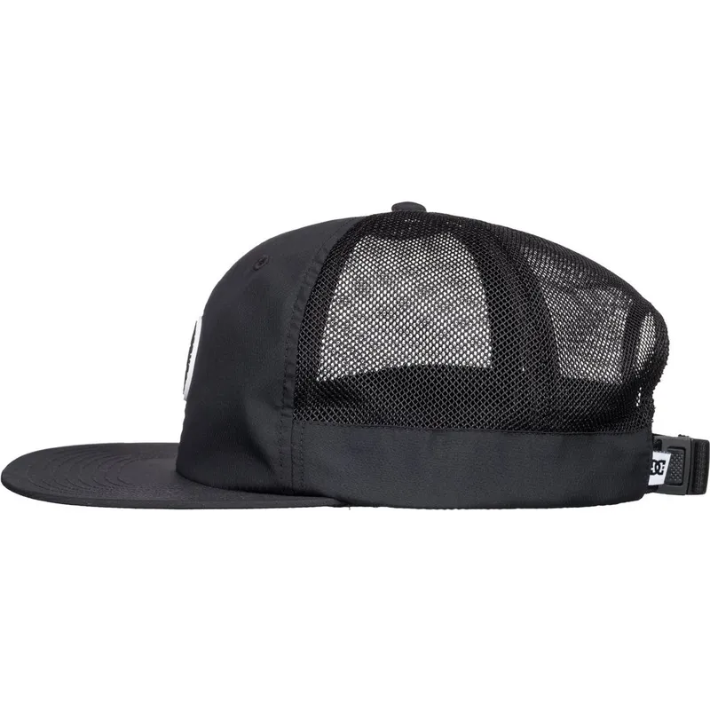 cappelli-piatta-nero-cinghia-regolabile-di-dc-shoes