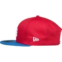 cappellino-visiera-piatta-rosso-snapback-con-visiera-blu-empire-fielder-di-dc-shoes