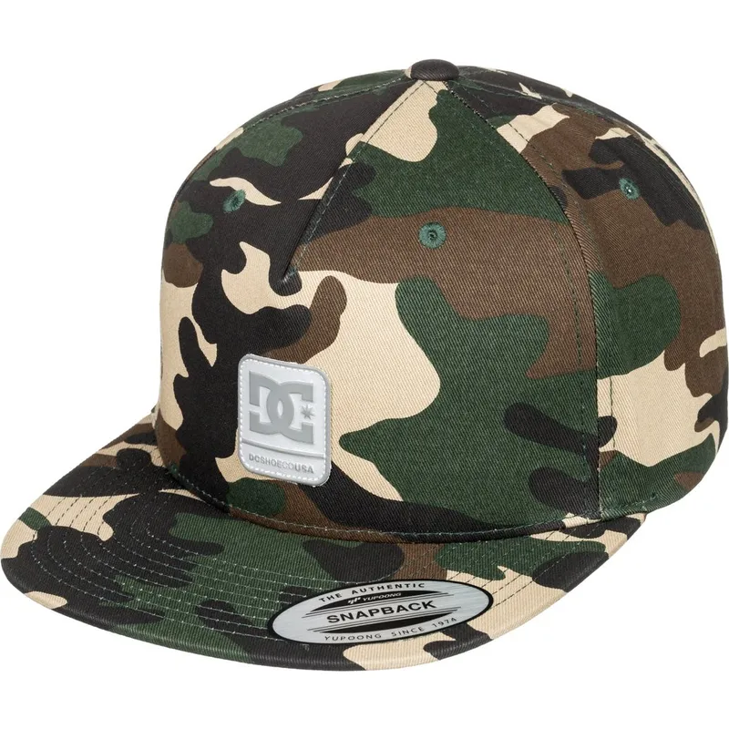 cappelli-piatta-mimetizzazione-snapback-di-dc-shoes