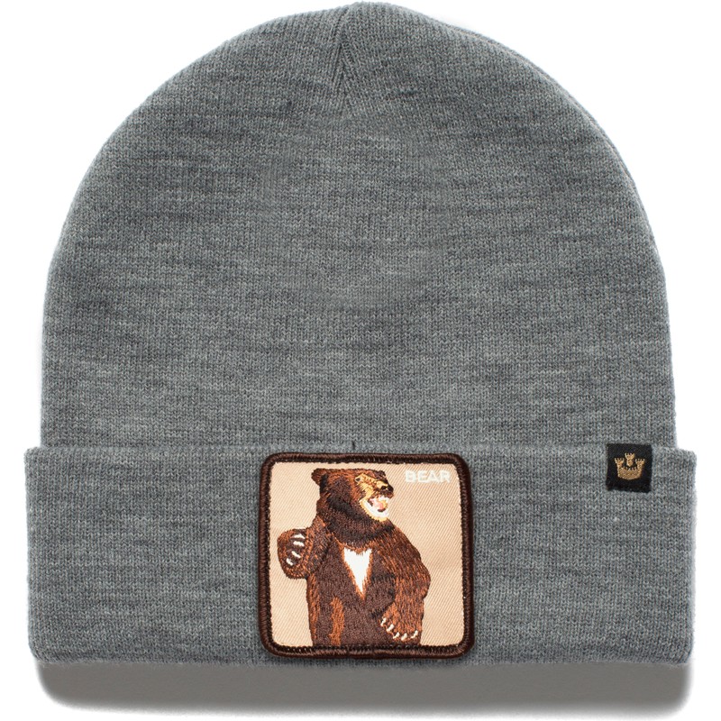 Berretto grigio orso Lover Bear di Goorin Bros.: Caphunters.it