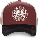 cappelli-curva-rosso-snapback-di-von-dutch