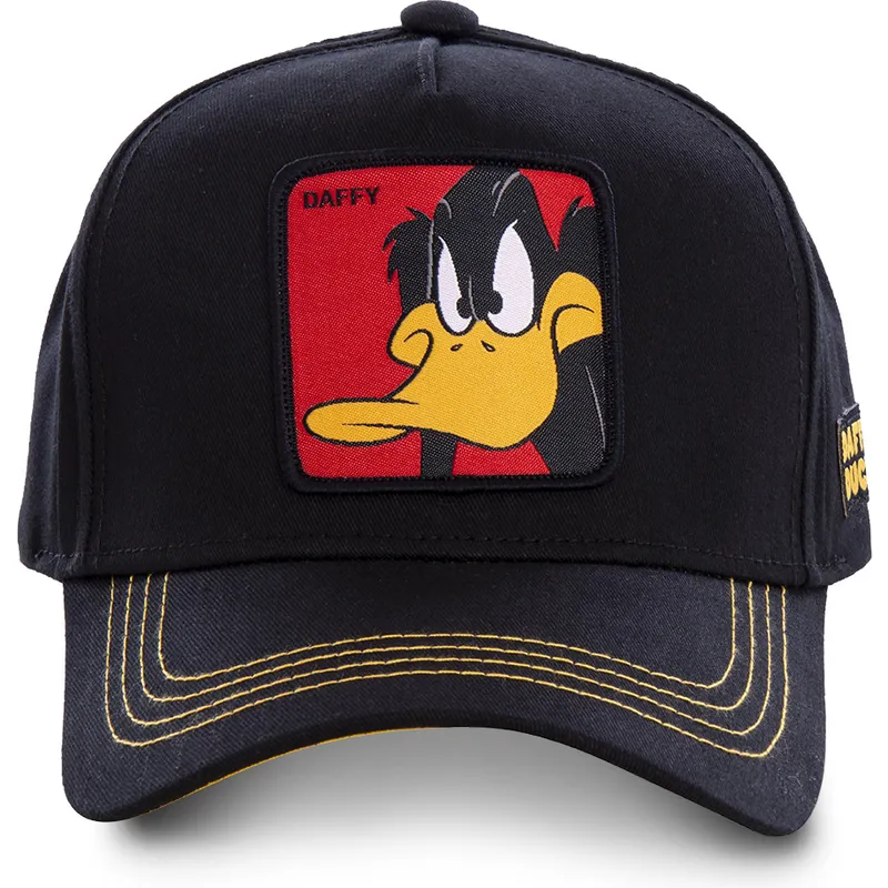 cappelli-curva-nero-snapback-paperino-looney-tunes-di-capslab