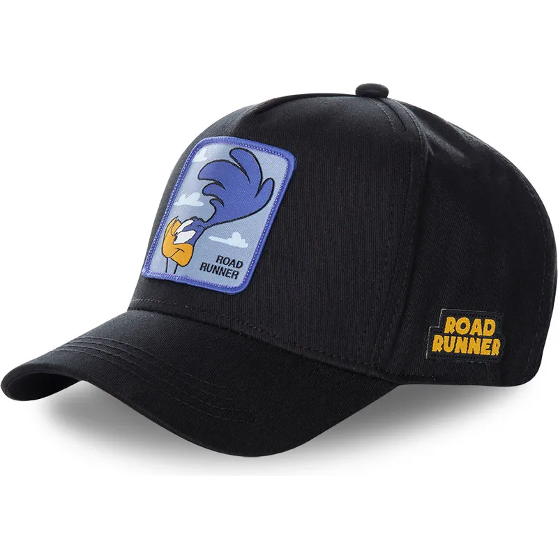 cappelli-curva-nero-snapback-beep-beep-bip-bip-looney-tunes-di-capslab