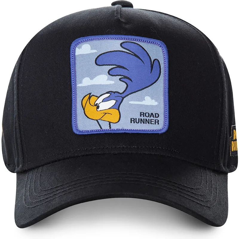 cappelli-curva-nero-snapback-beep-beep-bip-bip-looney-tunes-di-capslab