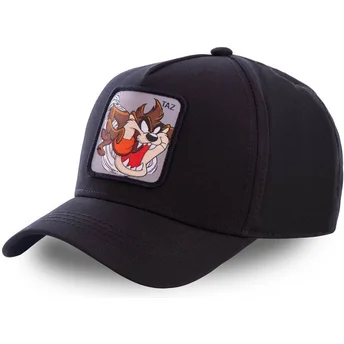 cappelli-curva-nero-snapback-diablo-diavolo-della-tasmania-looney-tunes-di-capslab