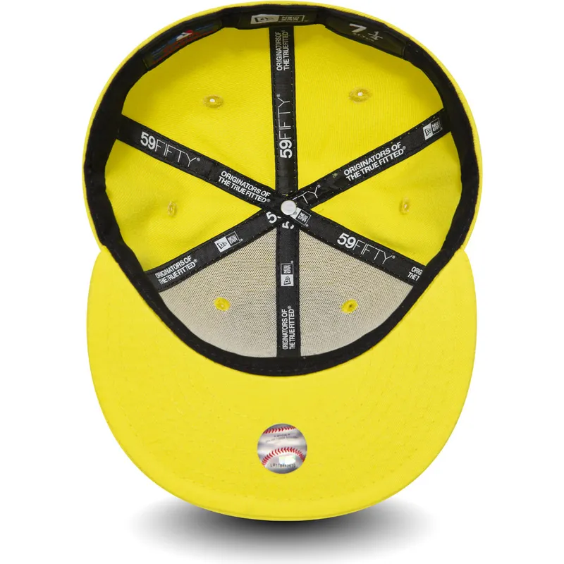 cappelli-piatta-giallo-regolato-59fifty-essential-dei-new-york-yankees-mlb-di-new-era cappelli-piatta-giallo-regolato-59fifty-essential-dei-new-york-yankees-mlb-di-new-era