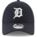 cappellino-visiera-curva-blu-marino-regolabile-9forty-the-league-di-detroit-tigers-mlb-di-new-era